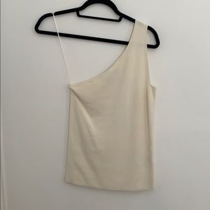 Off the Shoulder Cream Top